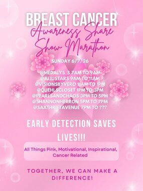 6/7 9AM Breast Cancer Awareness {Action} Share Show Marathon